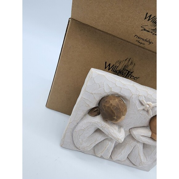 Willow Tree Forever True Forever Friends Friendship Plaque Wall Hanging Preowned - Picture 3 of 7